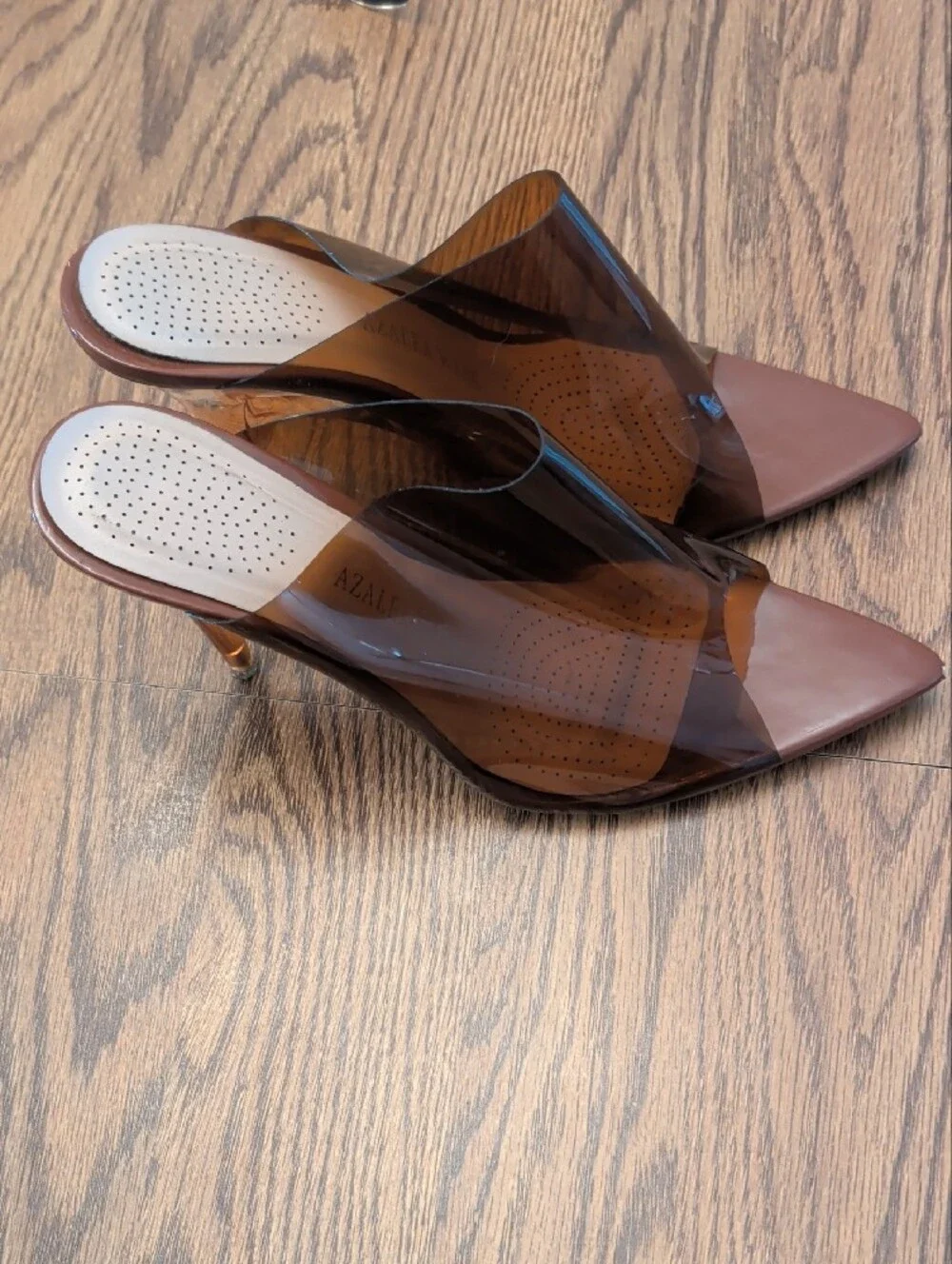 Azalea Wang Convert Clear Sandal In Carmel 10 - Picture 2 of 6